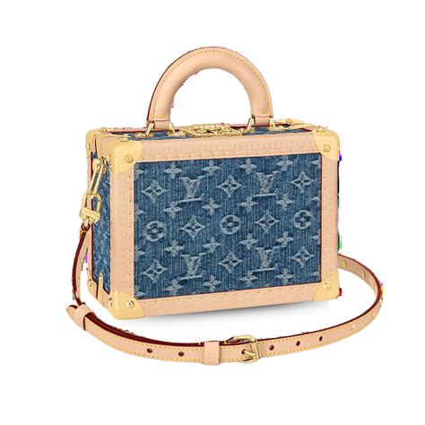 louis vuitton denim bleu|Products by Louis Vuitton: Petite Valise Denim Bleu.